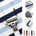 thumbnail image 5 of Area Rugs 3'x5', Navy Blue Aqua Striped Carpet Runner Indoor Outdoor Rugs Home Decor Aesthetic, Farmhouse Stripe Art Non Slip Mats Washable Accent Rug for Living Room Bedroom, 5 of 8
