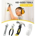 thumbnail image 4 of DOWELL Kids Tool Set with Tool Bag Including Real Metal Hand Tools for Boys & Girls, Children & Junior Learning Repair Kit for Home DIY, Age 8+, 4 of 7
