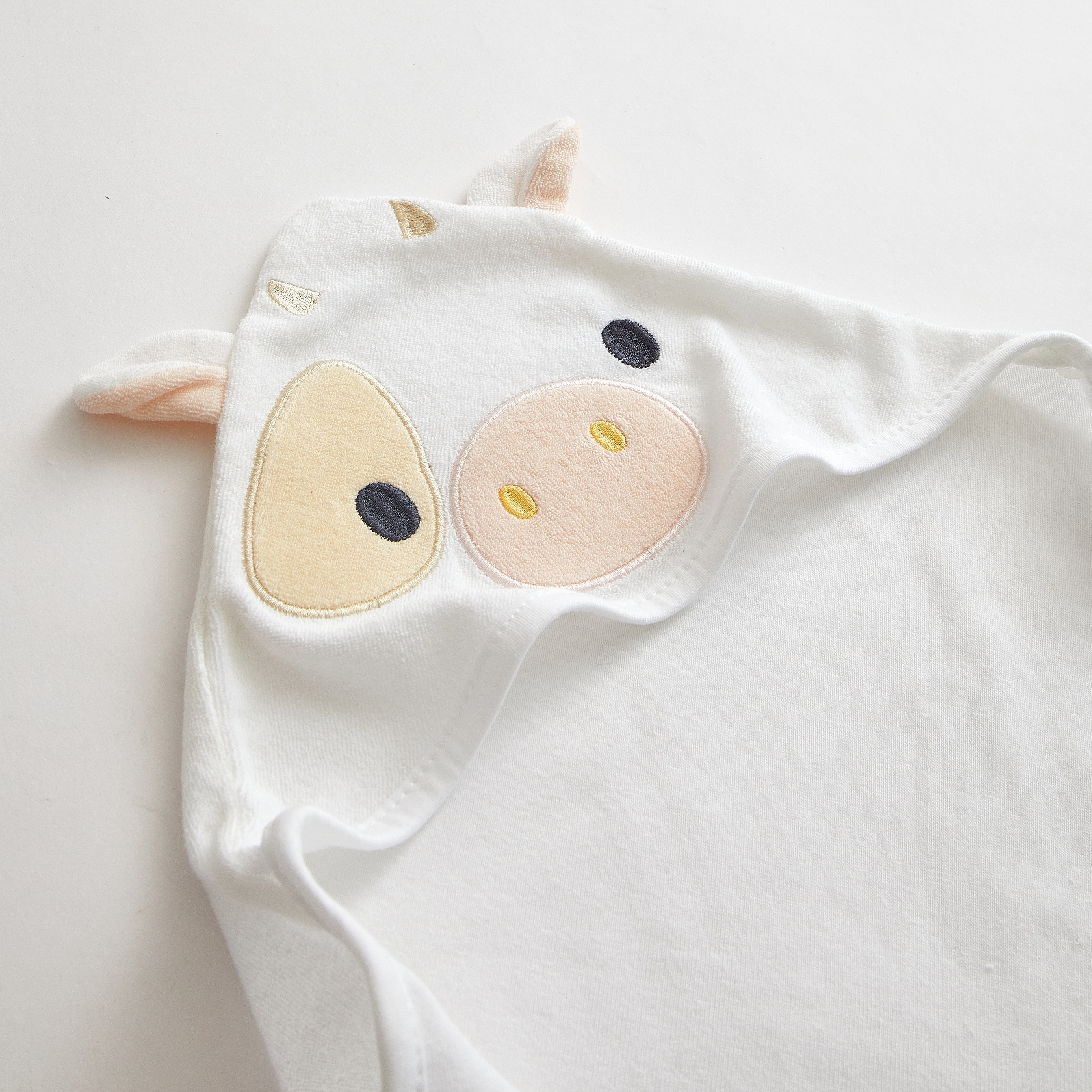 Parent's Choice 30" x 30" Cow Hooded Towel, 2 Pack