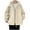 White, variant on Maoxin Mens Jacket Men's Casual Loose Fitting Workwear Long Sleeved Hooded Jacket Long Sleeve Hooded Casual Outwear Jackets Jackets for Men , Black , M