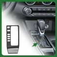 thumbnail image 2 of Cubierta del panel de cambio de control central Unique Bargains para Nissan Sentra 2020-2025, etiqueta de panel antiarañazos de control de cambio negro, recubrimiento de media bolsa, 2 of 6
