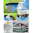 thumbnail image 4 of Baodeli 48 Ft Foldable Pet Grooming Tub with Ergonomic Design, 4 of 8