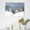 thumbnail image 6 of Balery Watercolor Winter Landscape For Christmas Pattern Canvas Decorative Picture – 30x40in Premium Wall Art, Modern Canvas Print for Home Decor（Horizontal）, 6 of 6