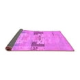 thumbnail image 2 of Ahgly Company Indoor Rectangle Abstract Purple Modern Area Rugs, 8' x 10', 2 of 4
