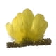 thumbnail image 5 of Diadema de plumas, elegante tocado decorativo con lentejuelas y plumas para fiestas y festivales. Amarillo, 5 of 9