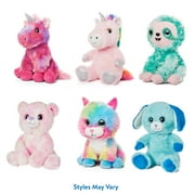 Spark Create Imagine Bright Eye Plush, Unicorn Dog Sloth Bear or Cat, Styles May Vary, 9''H