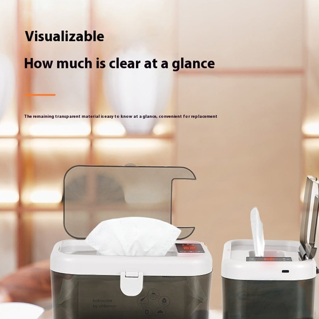 Tizuqe Baby Friendly Wet Wipe Warmer Comfortable Wet Wipes Elegant Wipe Warmer Baby Wipes Heater Quick Heating Wet Wipes