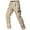 Khaki, variant on Men's Warm Fleece Lined Ripstop Water Resistant Flex Cargo Skiing Hiking Winter Pants Kahki 34x30
