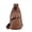 Brown, variant on Mens Crossbody Bag with USB Charging Plug & Interface, Versatile Sling Bag, Split Leather, Light Brown