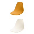 thumbnail image 1 of 2 para asiento de silla de concha, color sólido, lavables, para bodas, funda suave BLESIY cubierta de asiento, 1 of 5