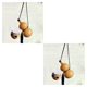 thumbnail image 3 of Billuyoard Símbolo y botella para el hogar, bebidas en soporte de calabaza de grado, fácil de transportar, portátil para viajes y decoración 100ml 10-12cm 2Conjunto, 3 of 6