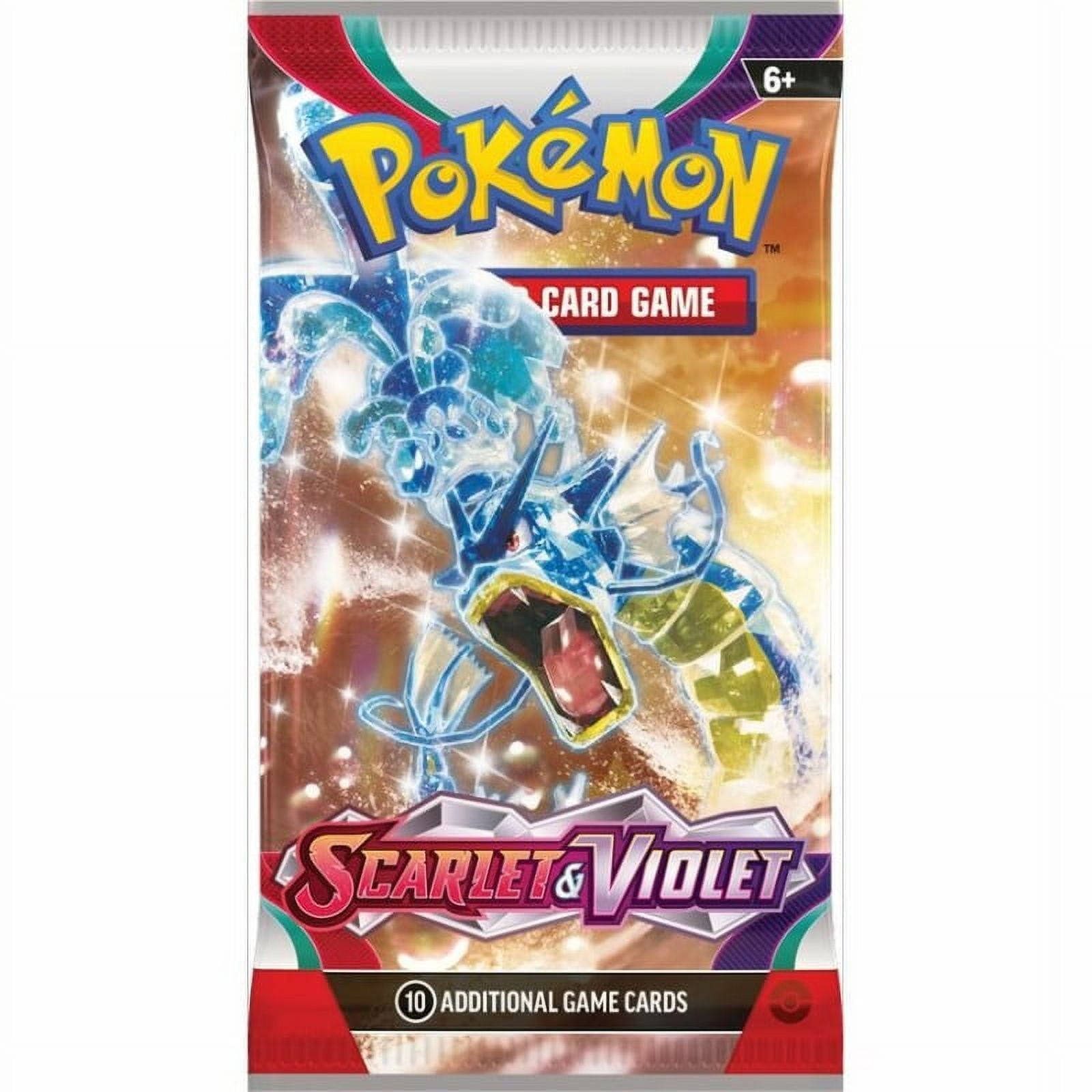 scarlet and violet pokemon booster pack Pokemon main image 1