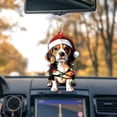 thumbnail image 5 of SUSHANG Adorable Christmas Ornament with Cute Dog Design Perfect for Tree Decoration Festive Charm to Your Holiday Decor Made from Acrylic Long Lasting Ornament Ideal for Christmas Season Equipped, 5 of 6