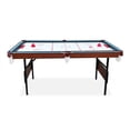 thumbnail image 5 of RACK Crucis 5.5-Foot Folding 3 in 1 Multi Game Billiard/Pool Table (Blue), 5 of 8