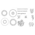 thumbnail image 1 of FLhrweasw Troqueles Corte Papel para Corona Flores Plantilla Metal Sello Silicona Molde (C), 1 of 9