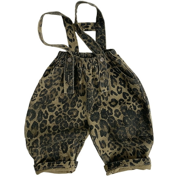 SUYOLL Toddler Boys Trousers Reversible Suspenders Overalls Casual Playwear Comfortable Jumpsuit Unisex Daily Wear Bohemian Style