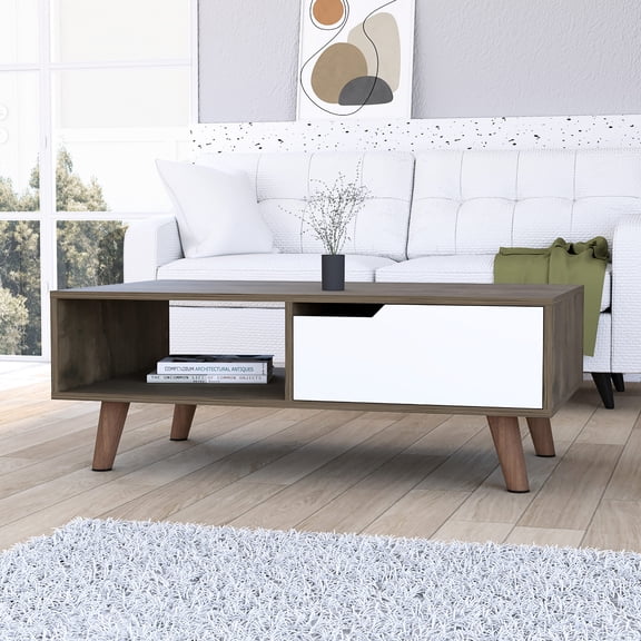 Multicolor Appearance - Offer Open Shelf Storage - Living Room Space - Bring Modern Feeling