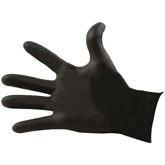 Allstar Performance Nitrile Gloves Black X-Large