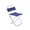 Blue, variant on Dtchnegua Outdoor Folding Chair with Backrest, Portable Camping Chair for Fishing Barbecue Travel(Blue)