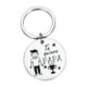 thumbnail image 5 of Llavero de papá Salvador Regalo del día con 'I Love You Dad' Acero inoxidable, 5 of 10