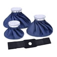 thumbnail image 3 of Bolsa de hielo reutilizable, bolsa de agua caliente para aliviar el dolor de lesiones, terapia de frío y calor con envoltura de soporte elástica y transpirable B, 3 of 5