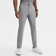 thumbnail image 4 of Mrmaere Men’s Slim Straight Leg Casual Pants Long Leg Smooth Fabric Classic Fit Wear for Daily Activities Semi-Formal Occasions Gray XXL, 4 of 6