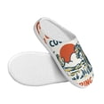thumbnail image 3 of Lsque Cowboy Rising Horse Pattern Womens Comfort Cotton on Scuff With Memory Foam and Anti-skid Sole Slipper-40/41, 3 of 7