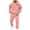 A-Pink579, variant on XIAOCHA Women's New York USA Print Two Piece Tracksuit Oversized Hoodie And Jogger Pants Set Retro Casual Tracksuits