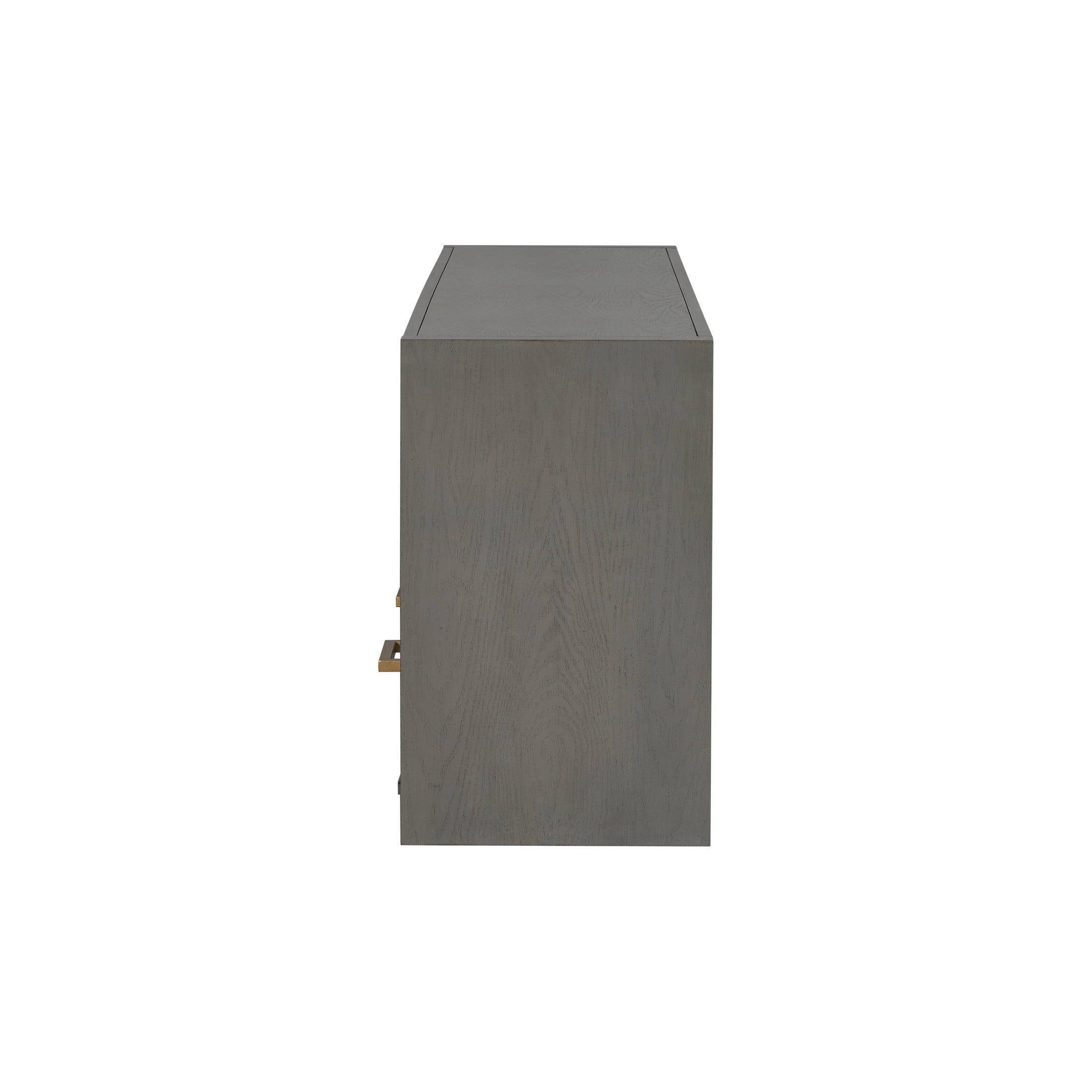 Christopher Knight Home Minimalist TV Stand For TVs up to 80" with 3 Drawers, Grey