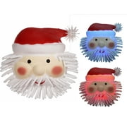 Squishy Light Up Santa Claus Ball Toy - By Ganz