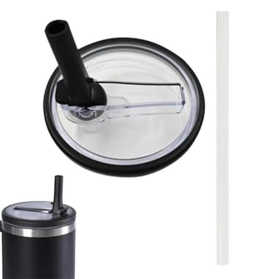 40 oz Tumbler Lid Replacement for Stanley Cup, Reusable Straw Lid Cover