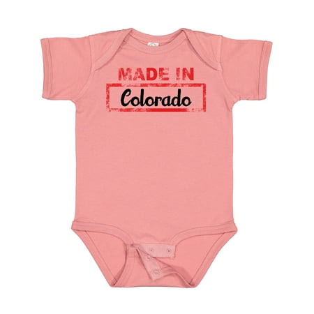 

Inktastic Made in Colorado Stamp Gift Baby Boy or Baby Girl Bodysuit