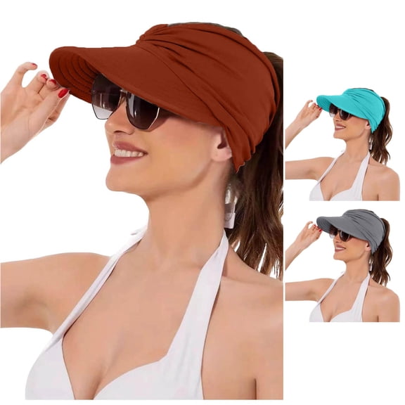 Gyujnb Outdoor Sun Hat Summer Style Hat for UPF Shield Wide Brim Travel Beach