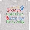 thumbnail image 4 of Inktastic Lacrosse Player like Daddy Boys or Girls Toddler T-Shirt, 4 of 5