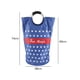 thumbnail image 3 of Cesto de ropa sucia Cesto de ropa sucia plegable impermeable para dormitorio familiar (azul), 3 of 5