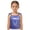 Blue, variant on Girls Cami Tops Iridescent Bowknot Spaghetti Strap Shiny Sleeveless Blouse Summer Trendy Party Top for Toddlers Kids