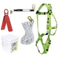 thumbnail image 1 of RK4-50 Compl. Roofer's Kit - Reusable Brckt - ADP Rope Grab - SP Lanyard - 50' (15.2 M), 1 of 7