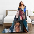 thumbnail image 6 of Noah Music Schnapp Blanket Summer Quilts Soft Warm Air Conditioning Blanket 50"x60", 6 of 6