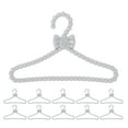 thumbnail image 1 of HINTRMENT 50pcs Doll Closet Rack Space Saving Plastic Organizer for Mini House Decor Collection, 1 of 8