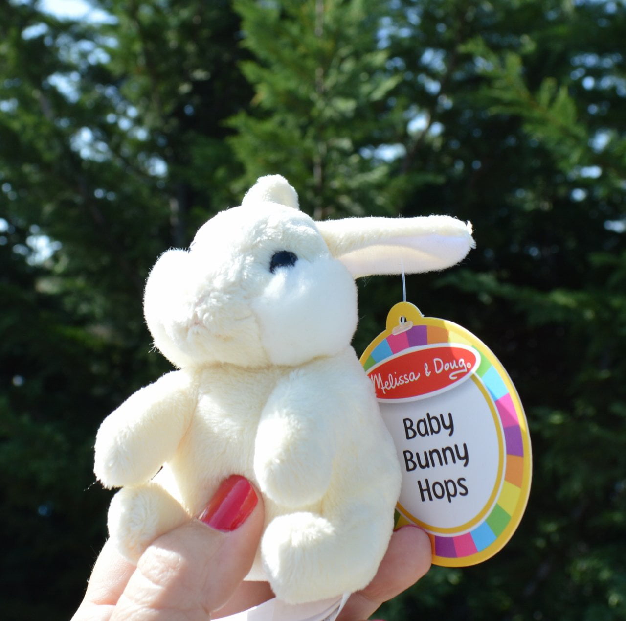 7675 Melissa & Doug Baby Bunny Hops Stuffed Toy for sale online 
