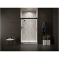 thumbnail image 2 of Kohler 706008-D3-MX 74 x 47.62 in. Levity Sliding Shower Door with 0.25 in. Thick Frosted Glass - Matte Nickel, 2 of 7