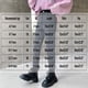 thumbnail image 3 of Cowsor Kids Girls Jeans Washed Elastic Waist Wide Leg Baggy Pants, 3 of 7