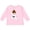 AD-Pink, variant on Inktastic Karate Girl, Cute Girl, Black Belt, Brown Hair Girls Long Sleeve Toddler T-Shirt