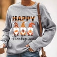 thumbnail image 2 of Fridja Sweat-shirt à Manches Longues à Col Rond Imprimé L'action de Grâce Day Femme, 2 of 8