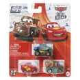 thumbnail image 6 of Disney Pixar Cars Toys, Mini Racers 3-Pack Metal Toy Cars, 6 of 6