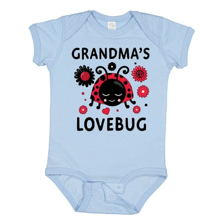 

Inktastic Valentine s Day Grandma s Lovebug Gift Baby Girl Bodysuit