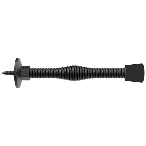 Miseno Mds11 Spring Doorstop 3 In. Thin Profile - Black