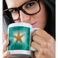 thumbnail image 2 of 3drose, Image of Starfish on Water, 11oz Magic Transforming Mug, 2 of 7