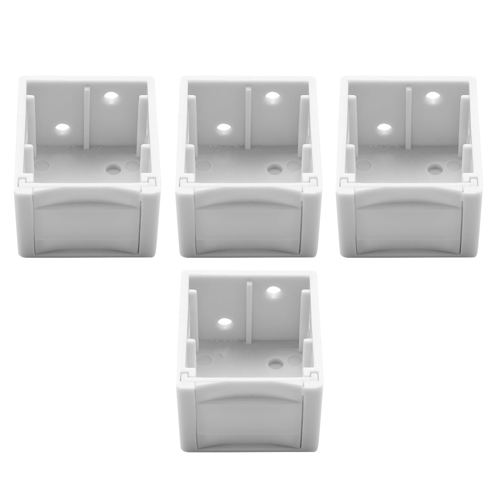 1 Inch Blind Brackets White Profile Mounting Bracket Window Blinds Details about   Pack Of 6 