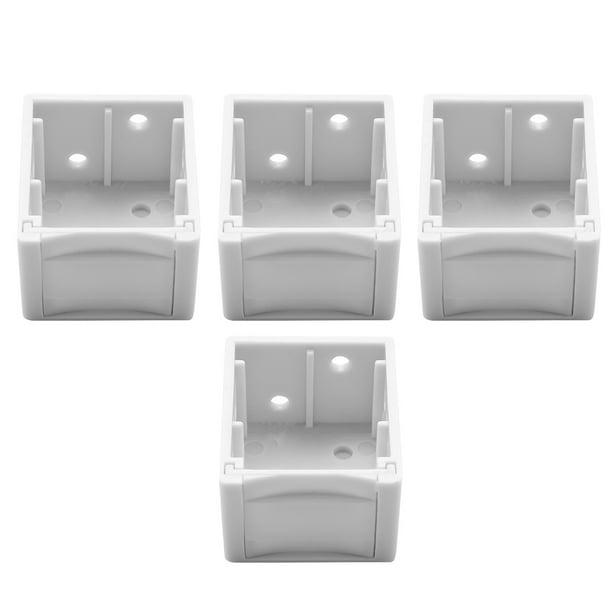 1 Inch Blind Brackets White Profile Box Mounting Bracket Window Blinds